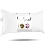 ComfyDown 95% Feather 5% Down, Rectangle Decorative Pillow Insert, Sham STUFFER. - 14" x 36"