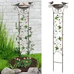 Lewiswayne Garden Trellis Bird Bath