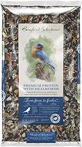 Audubon Park Songbird Selections Wild Bird/Poultry Bird Seed Mealworm 5 lb.