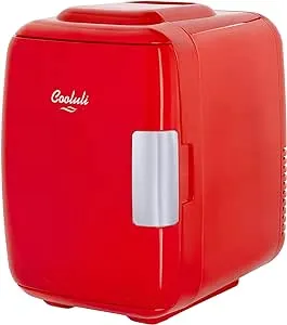 Cooluli Classic Mini Fridge (Red) | CL4LR