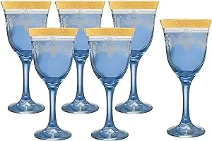 Lorren Home Trends Corona Goblet Set of 6