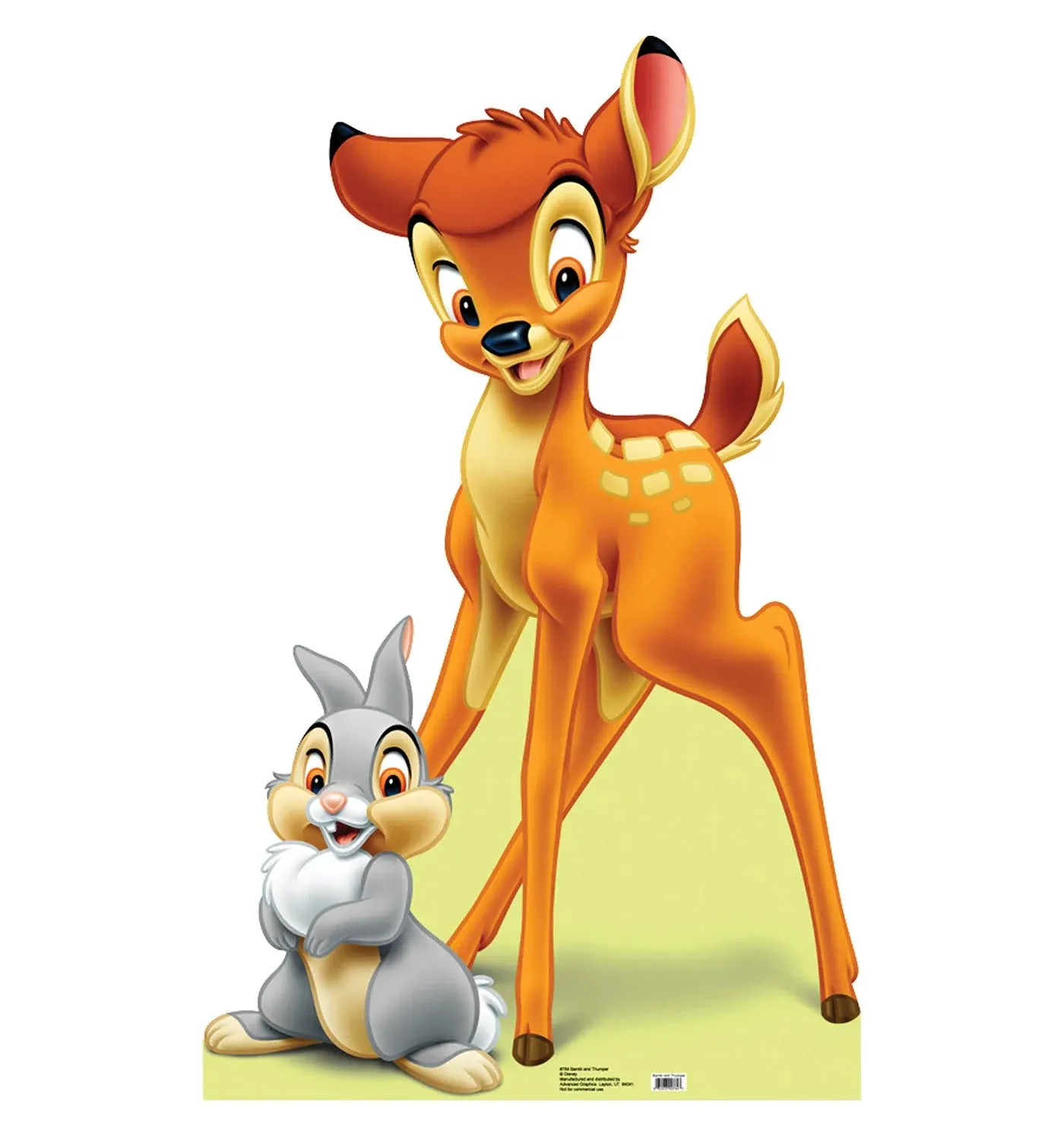 Bambi and Thumper Cutout #784