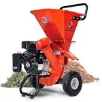 GreatCircleUSA Wood Chipper Shredder Mulcher Heavy Duty 212cc Gas