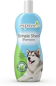 Espree Simple Shed Shampoo, 20 oz,Blue