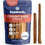 Pawstruck Straight Bully Sticks Dog Treats, 1-lb Bag, 8-12 in