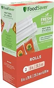 FoodSaver® 2-Pack 8"x20' Rolls