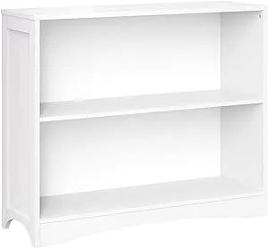 RiverRidge 3 shelves Horizontal Bookcase, White