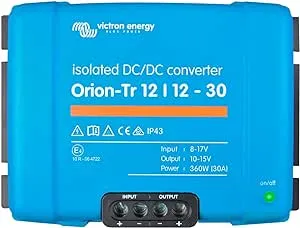 Victron Orion-TR DC-DC Converter - 12 VDC to 12 VDC - 30Amp Isolated