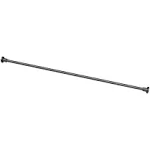 Gatco Modern Minimalist Straight Shower Rod 60 inch Matte Black