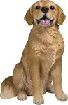 Hi-Line Gift Ltd. Sitting Golden Retriever, Brown