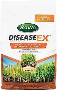 Scotts DiseaseEx Lawn Fungicide - Fungus Control, Fast Acting, Treats up to 5,000 sq. ft., 10 lb.