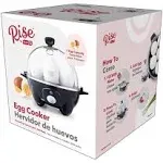 Dash Deluxe Egg Cooker, Black