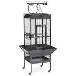 Prevue Pet Products Select Signature Wrought Iron Bird Cage, Black