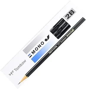 Tombow Pencil MONO Mono J 2B 1 Dozen MONO-J2B