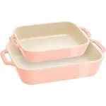 Staub Ceramic Rectangular Baking Dish 2-Piece Set