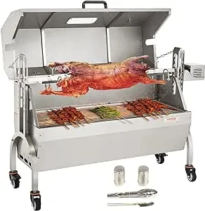 VEVOR Roaster Spit Rotisserie BBQ Grill