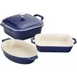 Ceramic 4-Piece Baking Dish Set