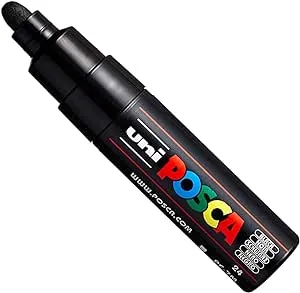 Uni Posca PC-7M Paint Marker Art Pens - Large Bullet Nib 4.5-5.5mm - 15 Colours ...