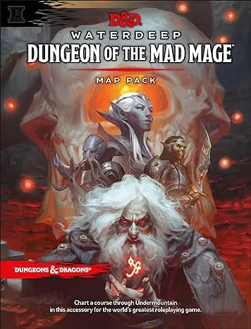 D&D: Maps: Waterdeep: Dungeon of The Mad Mage: Maps & Miscellany