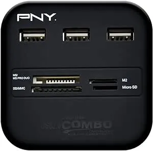 PNY Memory Card Reader and USB Hub Combo