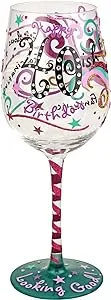 40th birthday gifts for women Wine Glass Top Shelf Bar ware Looking Good