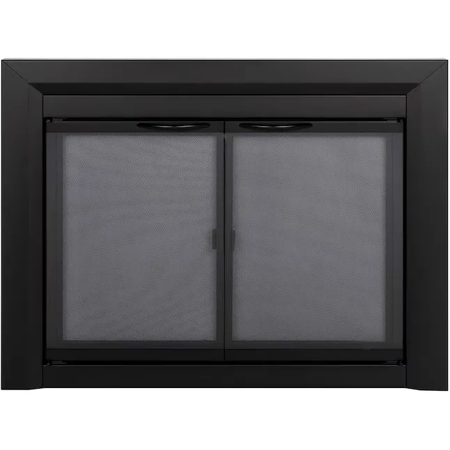 Pleasant Hearth Carlisle Fireplace Glass Door, Small (CL-3000)