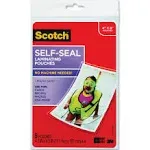 Scotch Self-Sealing Laminating Pouches 9.5 mil