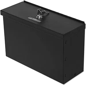 Tuffy Security Consoles 029-01 Compact Security Lockbox BLACK