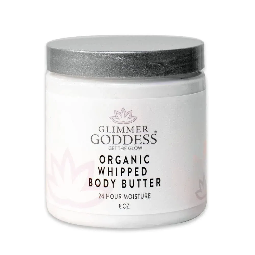 Glimmer Goddess Organic Body Butter - 8oz (Coconut lime)