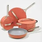 Caraway Non-Stick Ceramic 7 Piece Cookware Set - Perracotta