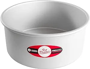 Fat Daddio's Anodized Aluminum Round Cake Pan, 9 x 4 Inch