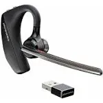 Plantronics Voyager 5200 UC Bluetooth Wireless On-Ear Headset With Standard BT60