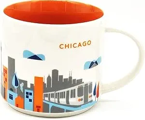 Starbucks You Are Here (Yah) Chicago Stackable Mug Latest Release