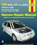 VW Golf GTI & Jetta 99 Thru 05 Automotive Repair Manual All