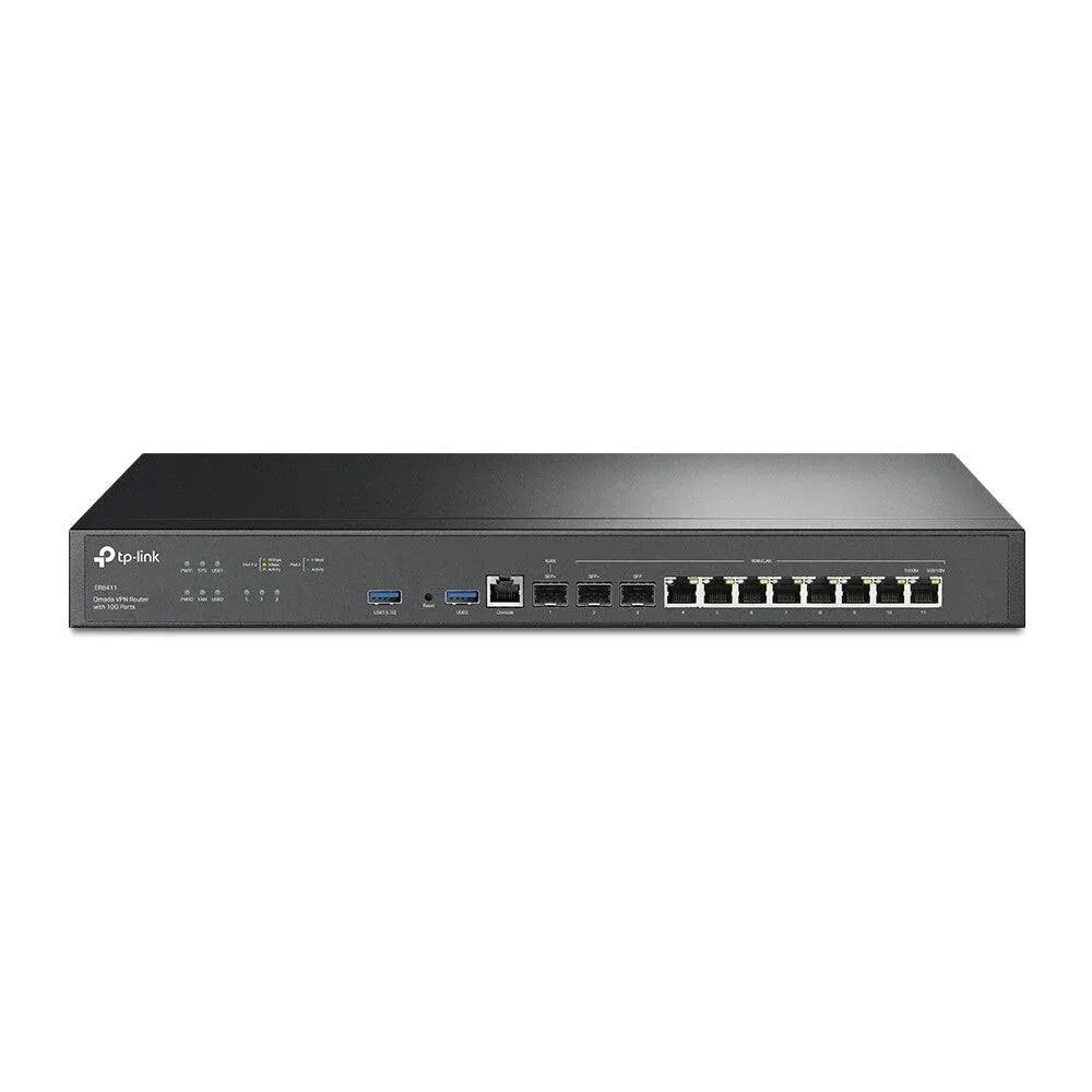 TP Link ER8411 Omada VPN Router with 10g Ports