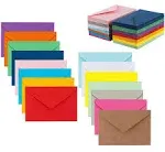 Colorful Envelopes 5" x 7" Assorted Colors 105 Pack