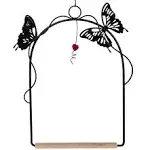 The Lakeside Collection Hummingbird Swing with Butterflies