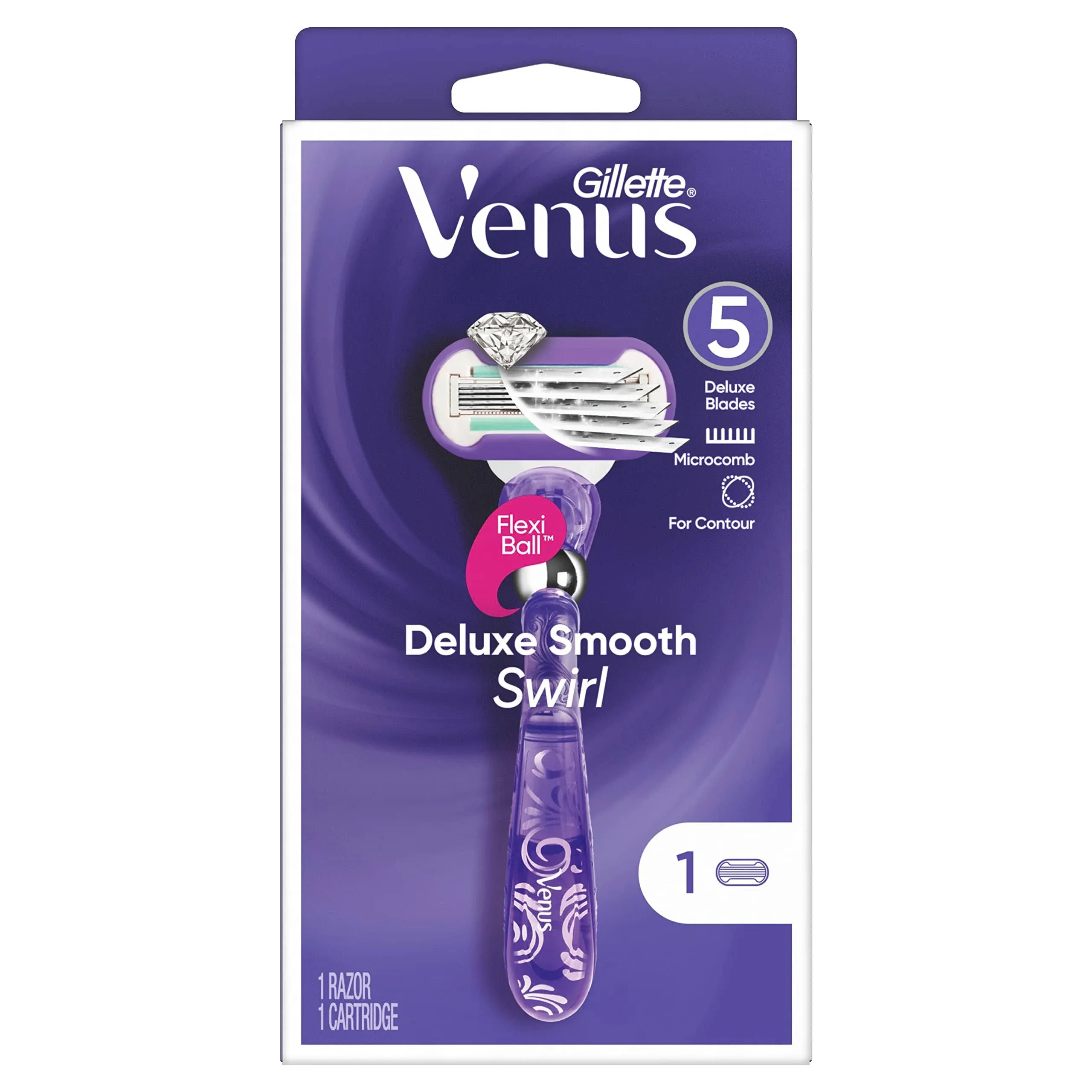 Gillette Venus Deluxe Smooth Swirl Razor