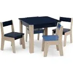 Gapkids by Delta Children Table and 4 Chair Set - Gap Grey