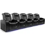 Valencia Tuscany Home Theater Seating Row of 5