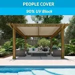 Coolaroo Polyethylene Shade Cloth 6 ft. W x 100 ft. L