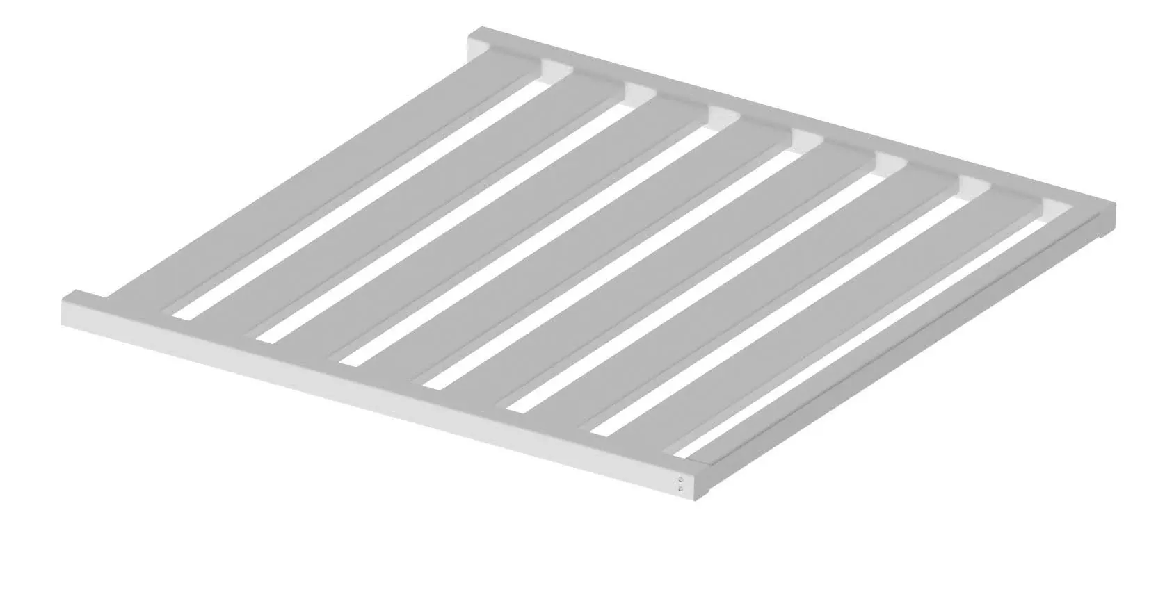 Zippity Outdoor Products ZP19053 Liberty Lattice Slatted Rooftop Accessory, W...