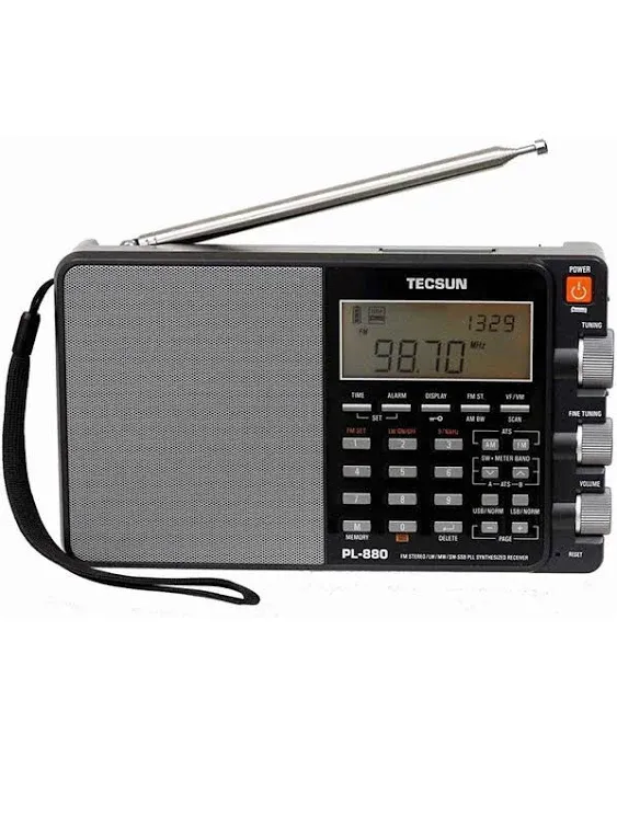 Portable Shortwave Radio - Black - American Reserves