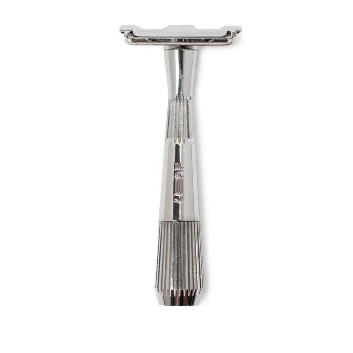 Leaf Shave Single Edge Twig Razor - Chrome — Witch Hazel