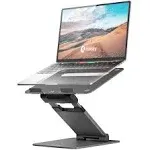 Laptop Stand For Desk, Ergonomic Sit To Stand Laptop Holder Convertor, Adjustabl