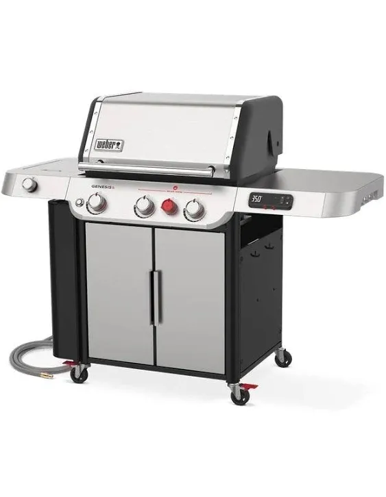 Weber 37600001 Genesis SX-335 Smart Gas Grill (Natural Gas) - Stainless Steel