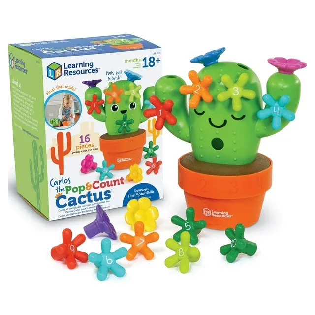 Learning Resources - Carlos The Pop & Count Cactus