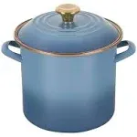 Le Creuset Enamel On Steel Stockpot | Chambray, 8 qt.