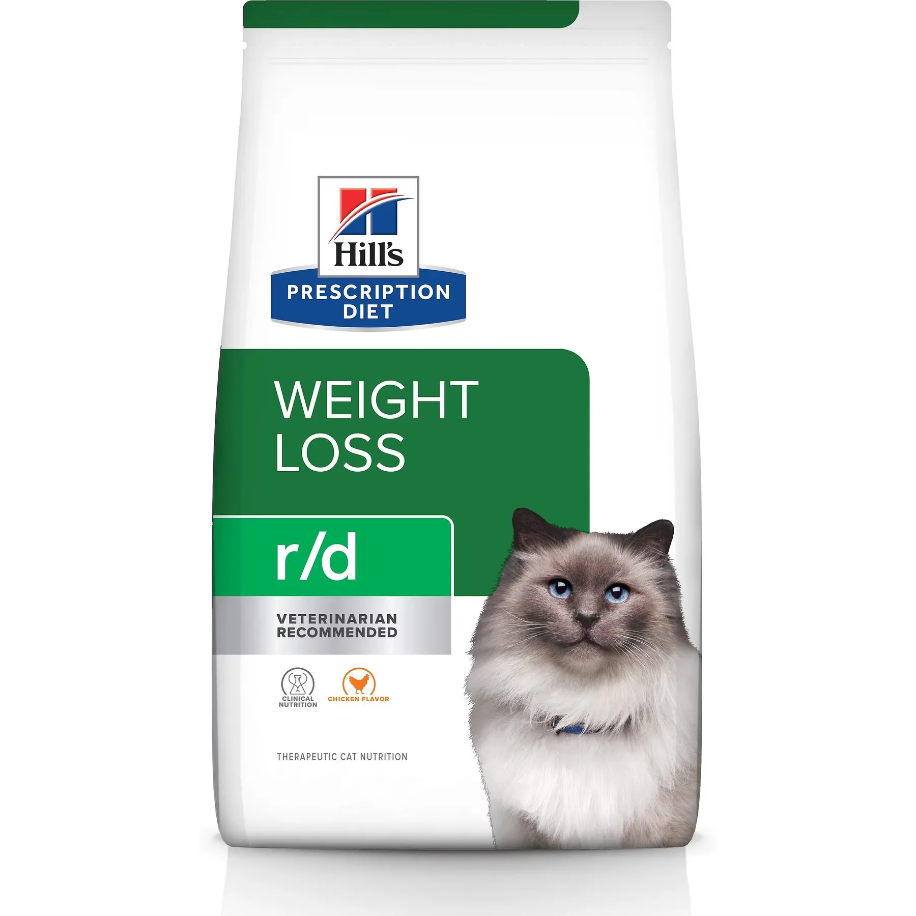 Hill's Prescription Diet r/d Weight Reduction Chicken Flavor Dry Cat Food