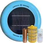 SunTouch Treasures Solar Pool Maid Ionizer - Floating Water Cleaner and Purifier Keeps Water Clear, Kill Algae in Pool, 85% Less Chlorine, Compatible